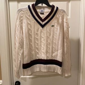 Vintage Lacoste Tennis Sweater